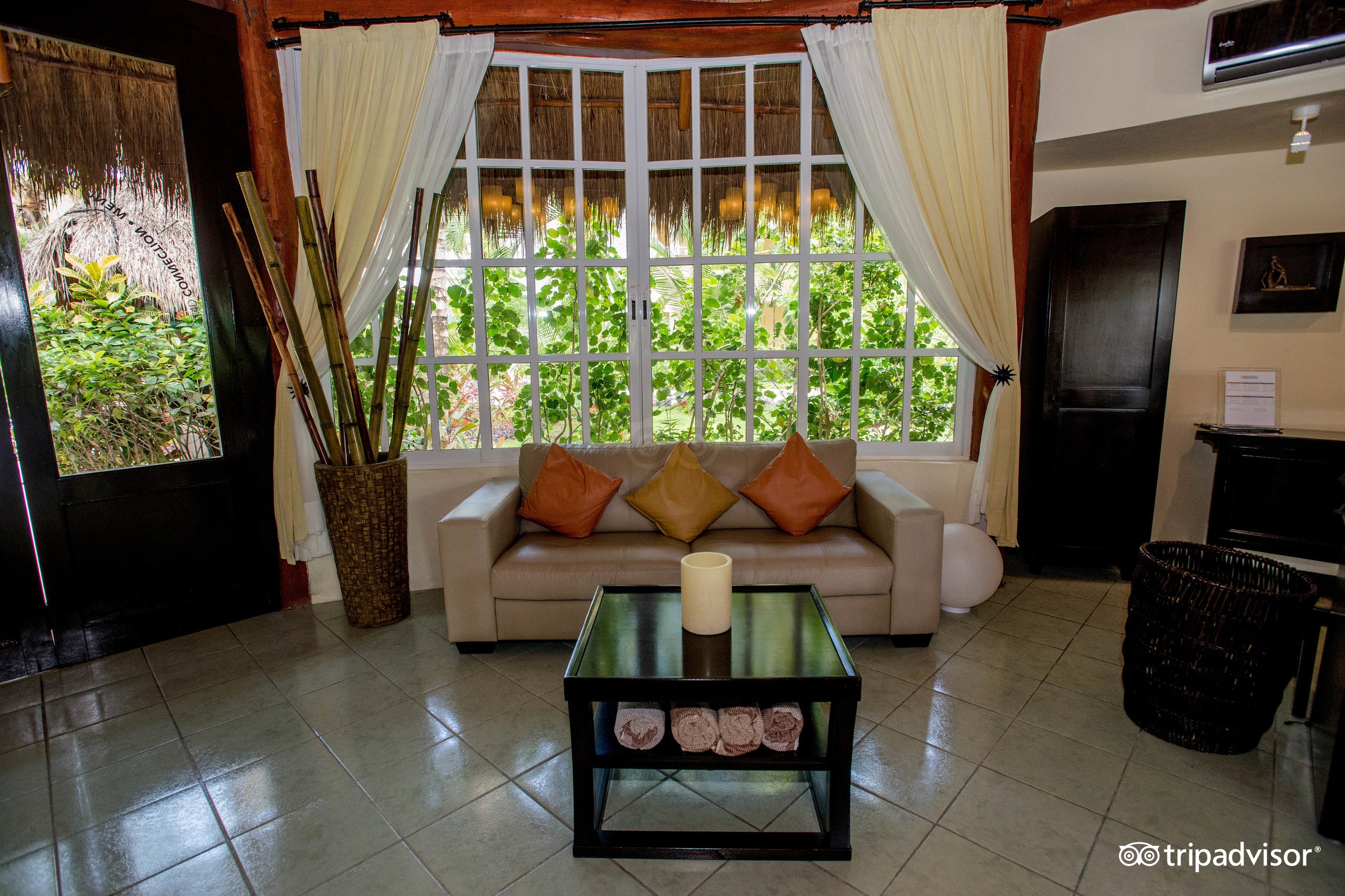 Lobby at the Hidden Beach Resort by Karisma