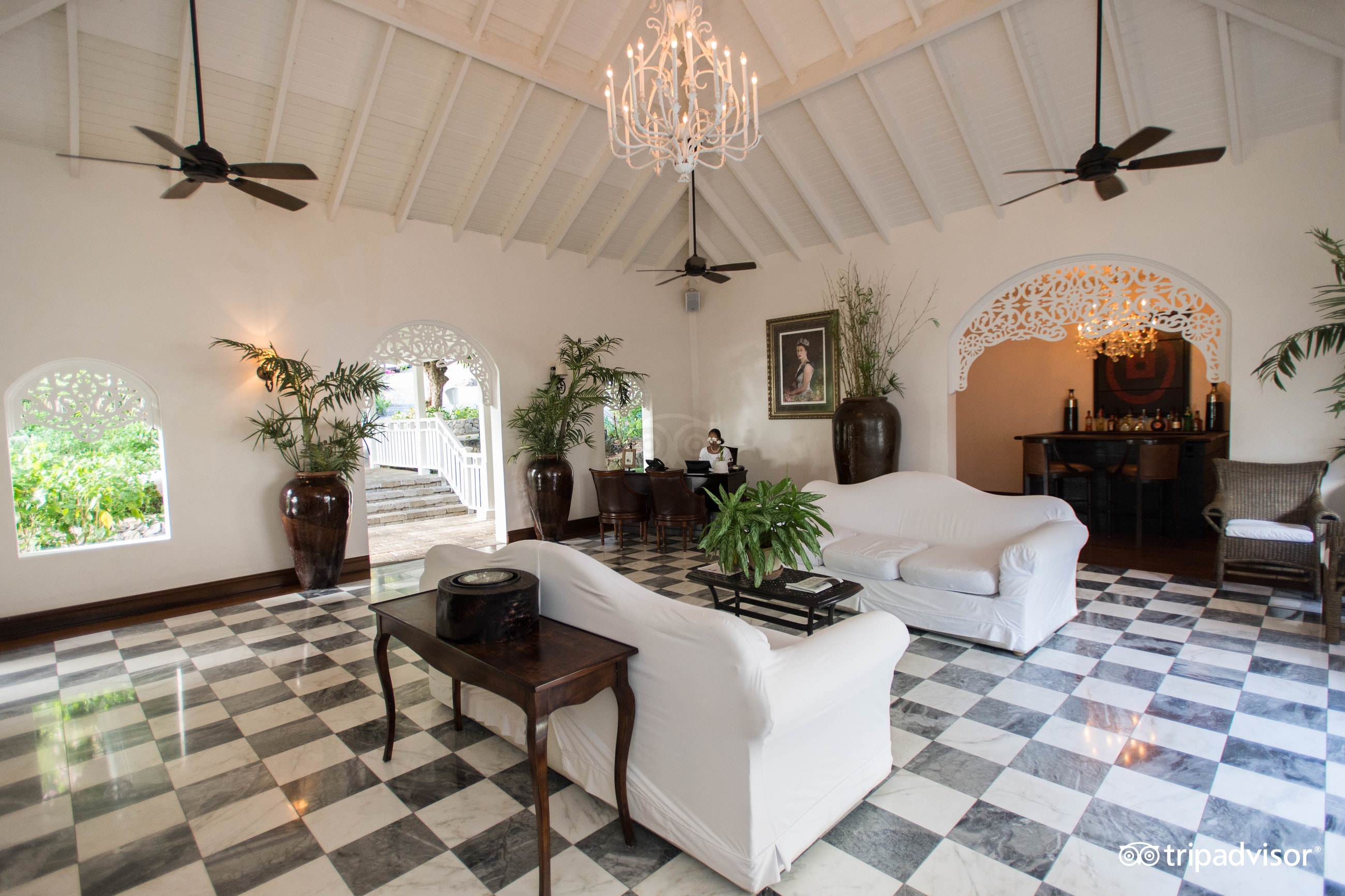 Lobby at the Sugar Beach, A Viceroy Resort