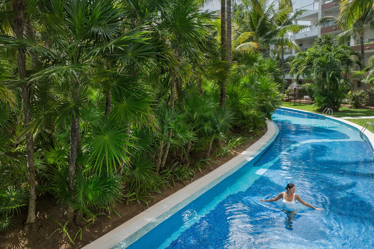 Lazy river at Excellence Playa Mujeres