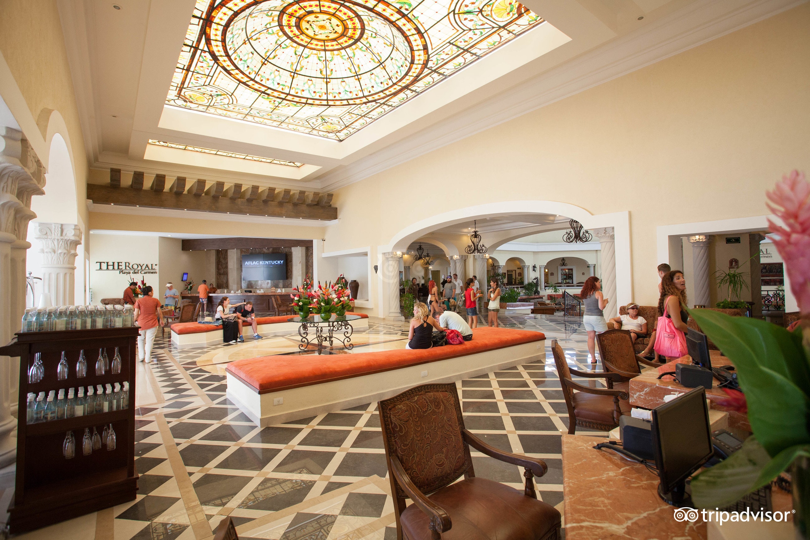 Lobby at Hilton Playa del Carmen, an All-Inclusive Adult Only Resort