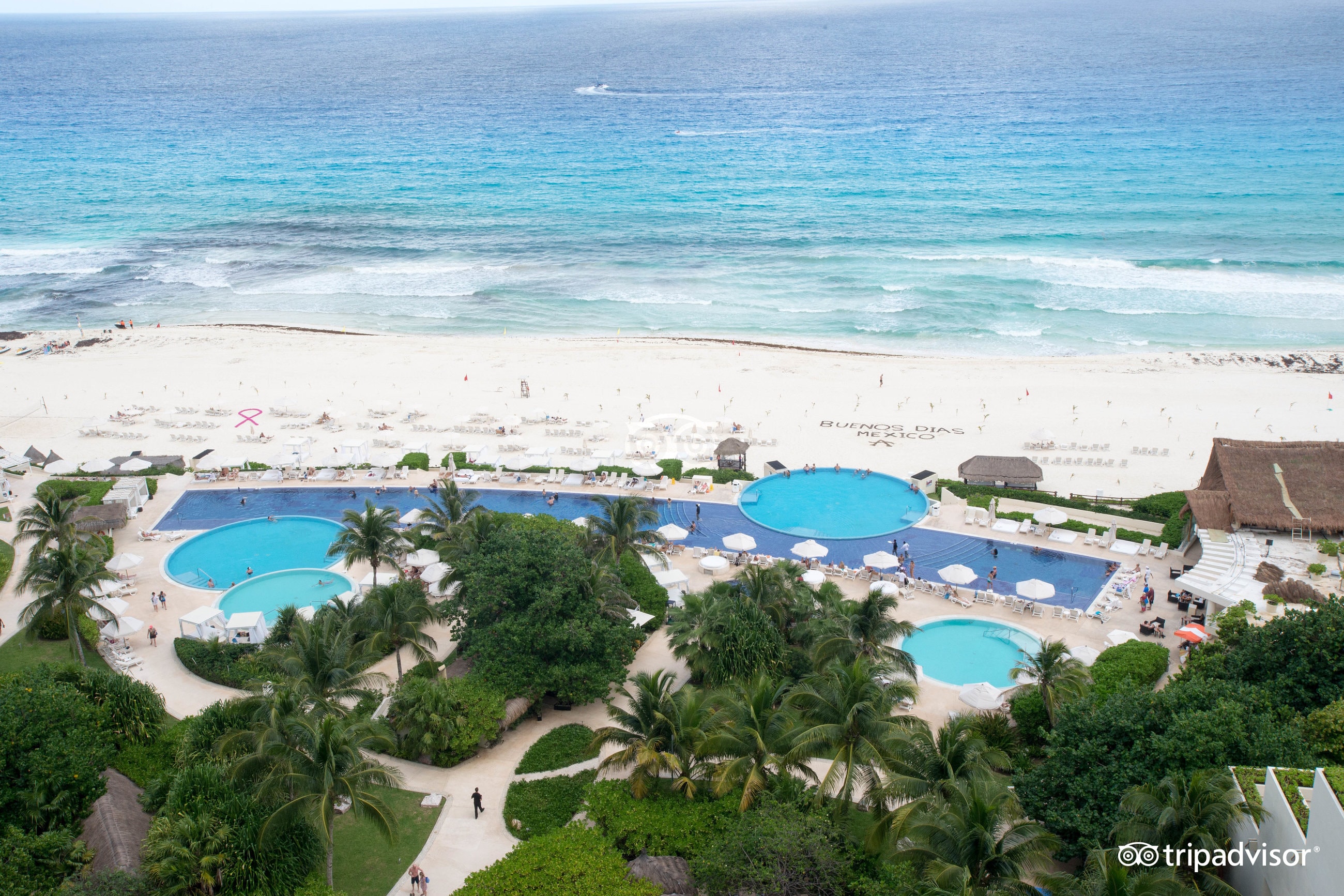 The Pool at the Live Aqua Cancun- All Inclusive
