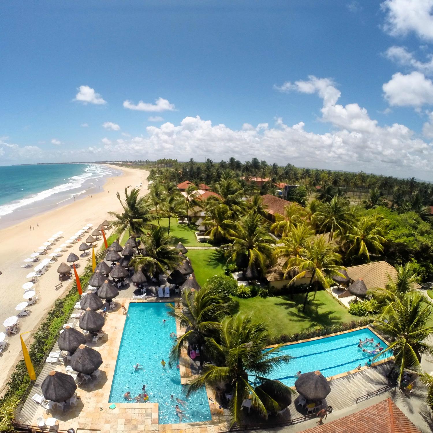 Vista aérea Hotel Pontal de Ocaporã