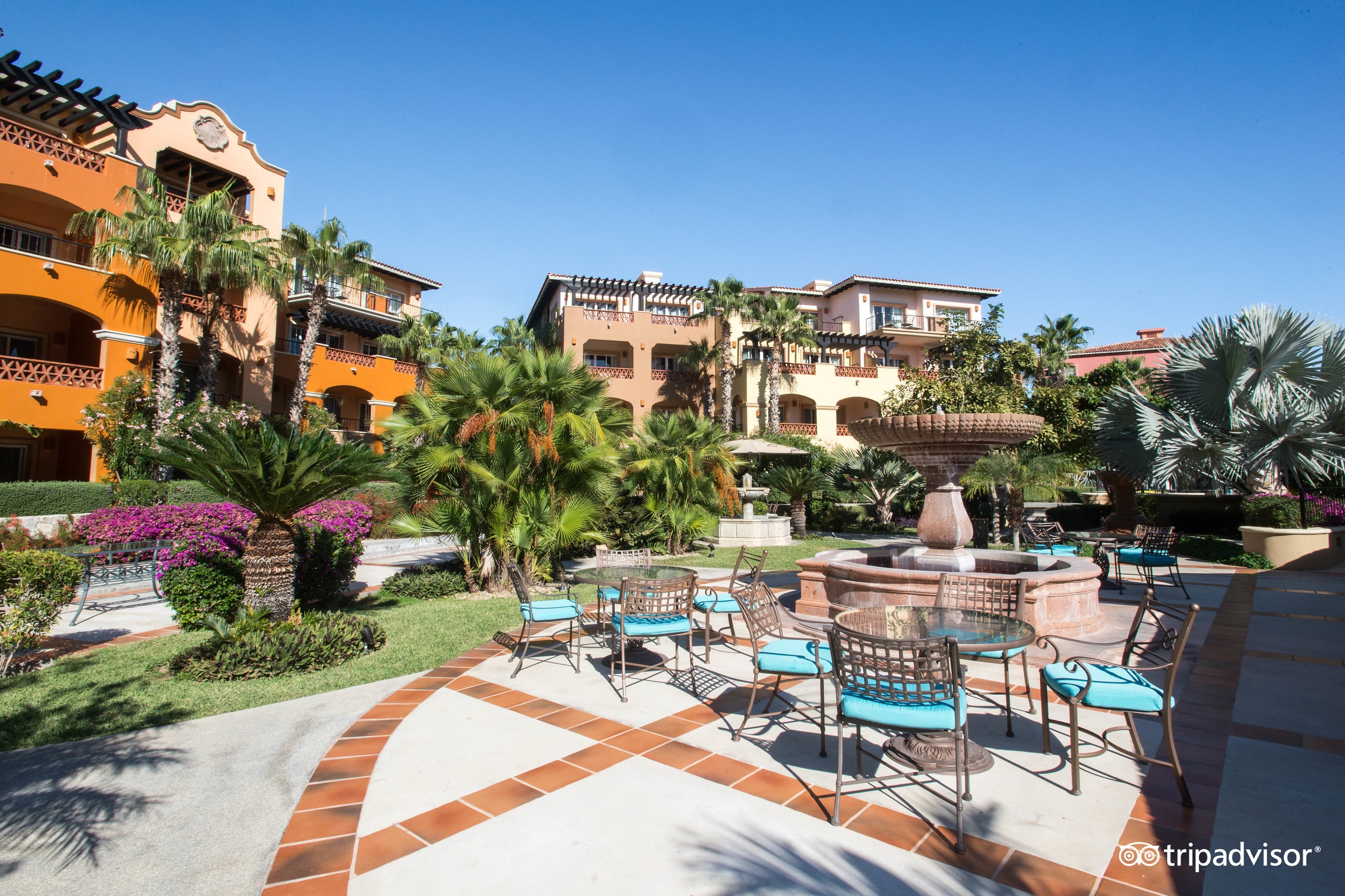 Grounds at the Sheraton Grand Los Cabos Hacienda del Mar