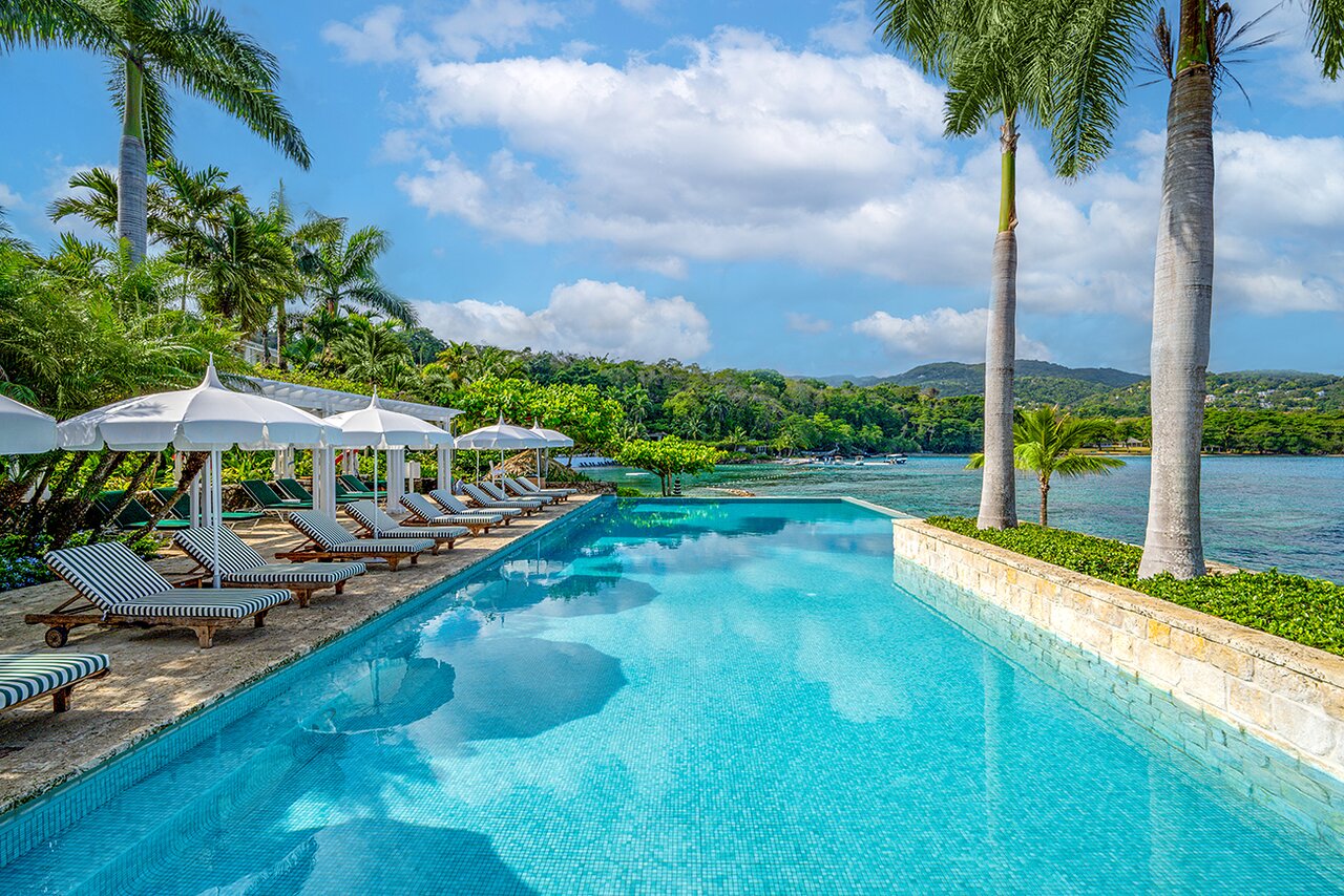 Round Hill Hotel and Villas infinity pool