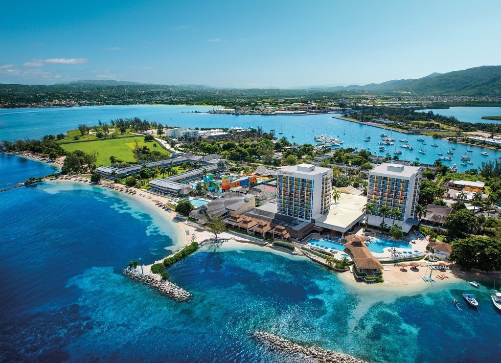 Aerial view of Sunscape Splash Montego Bay