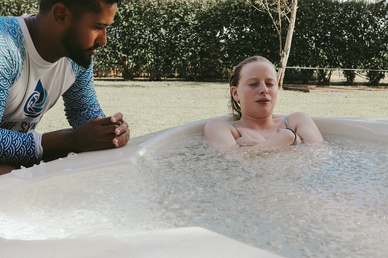 Ice bath