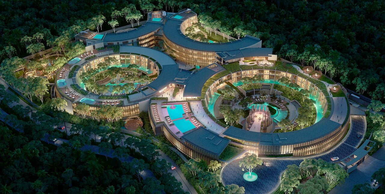 Resort Aerial Shot