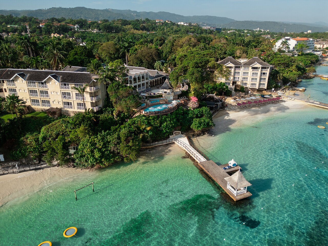 Sandals Royal Plantation Aerial