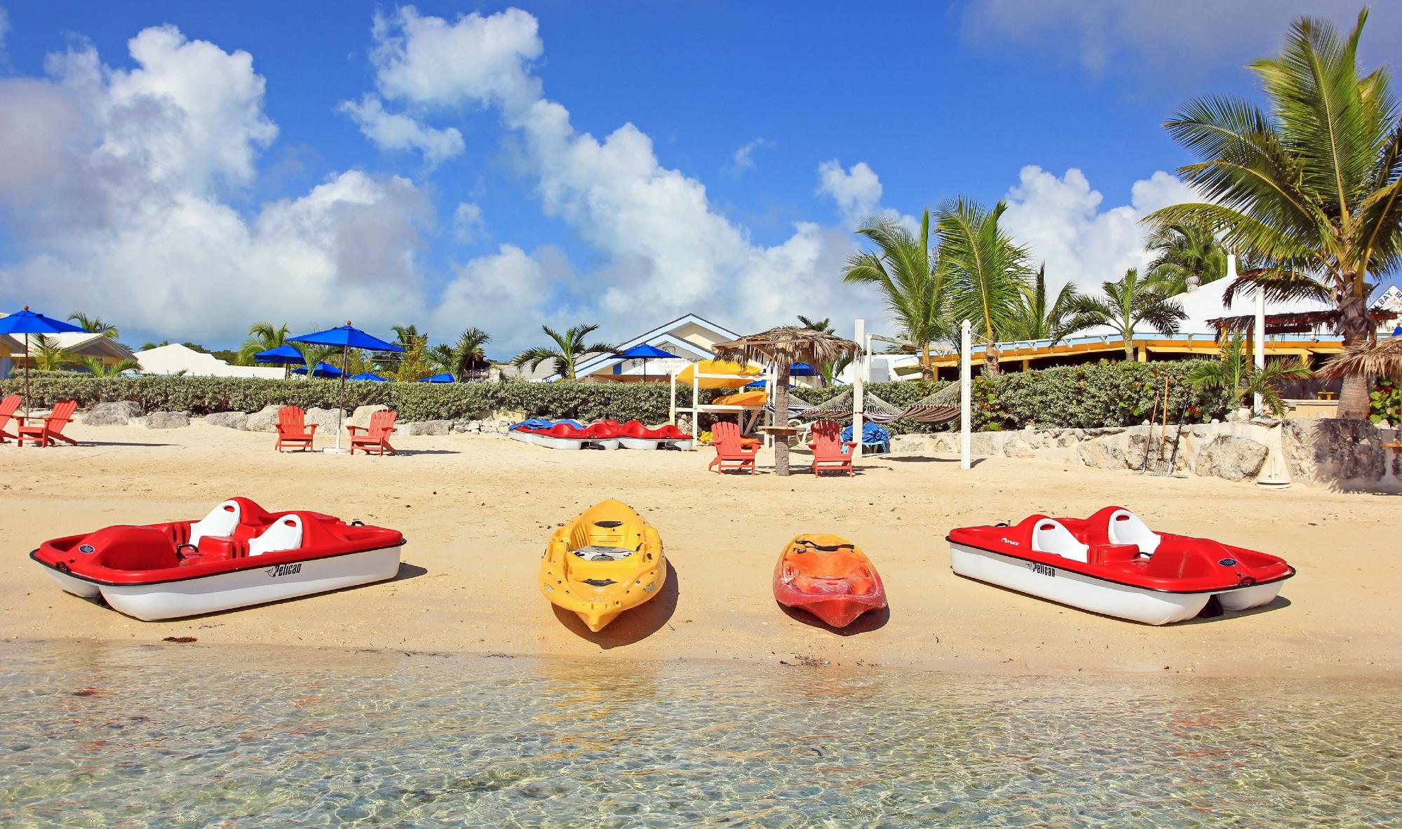 Complimentary Paddleboats & Kayaks