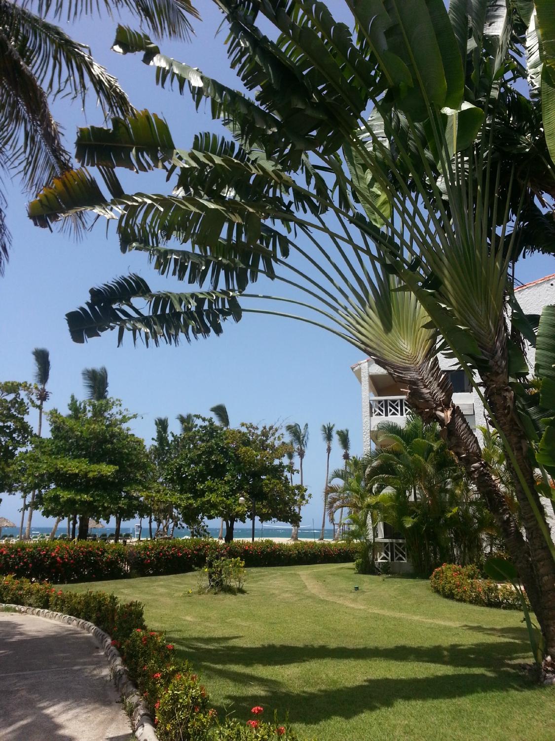 Vista a la playa