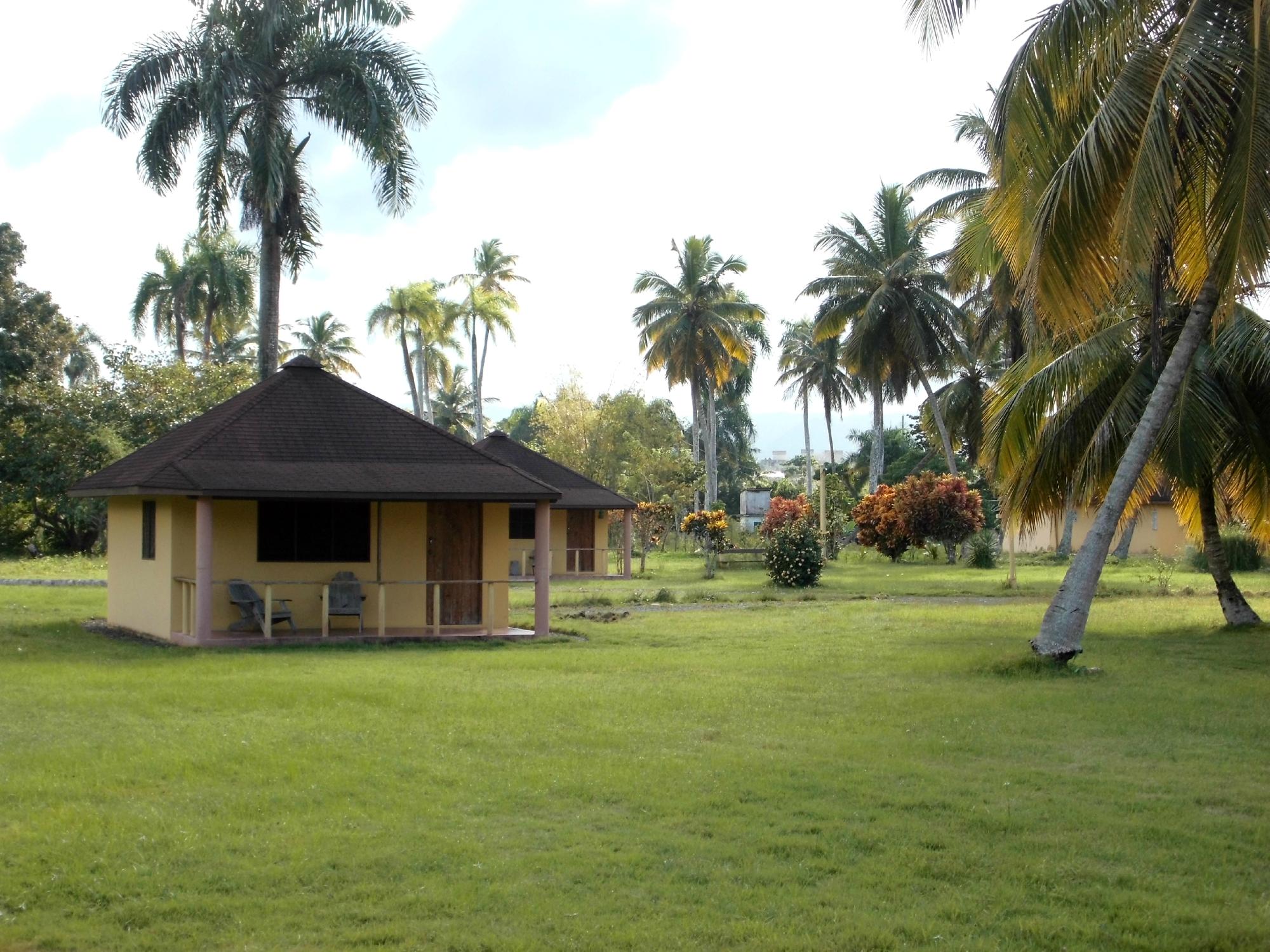 One of the bungalows