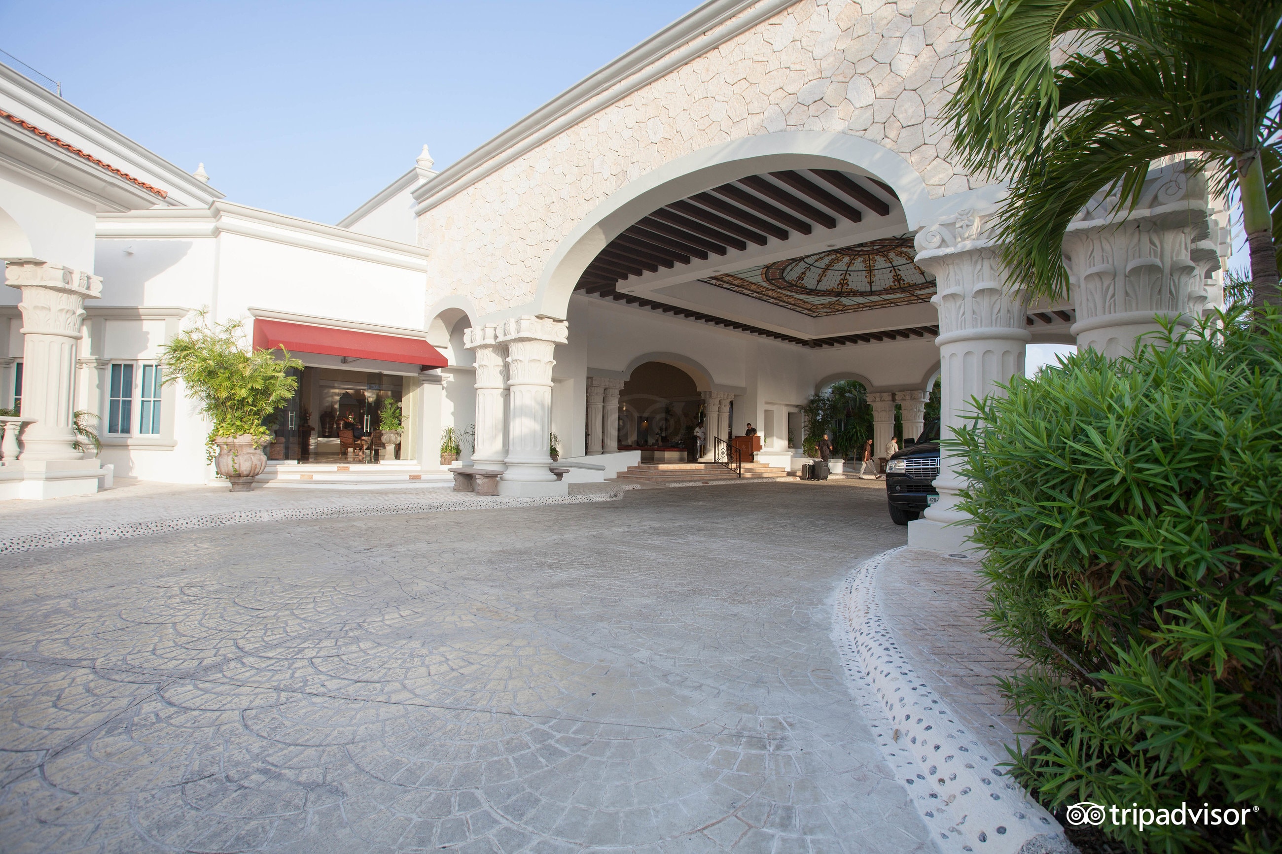 Entrance at Hilton Playa del Carmen, an All-Inclusive Adult Only Resort