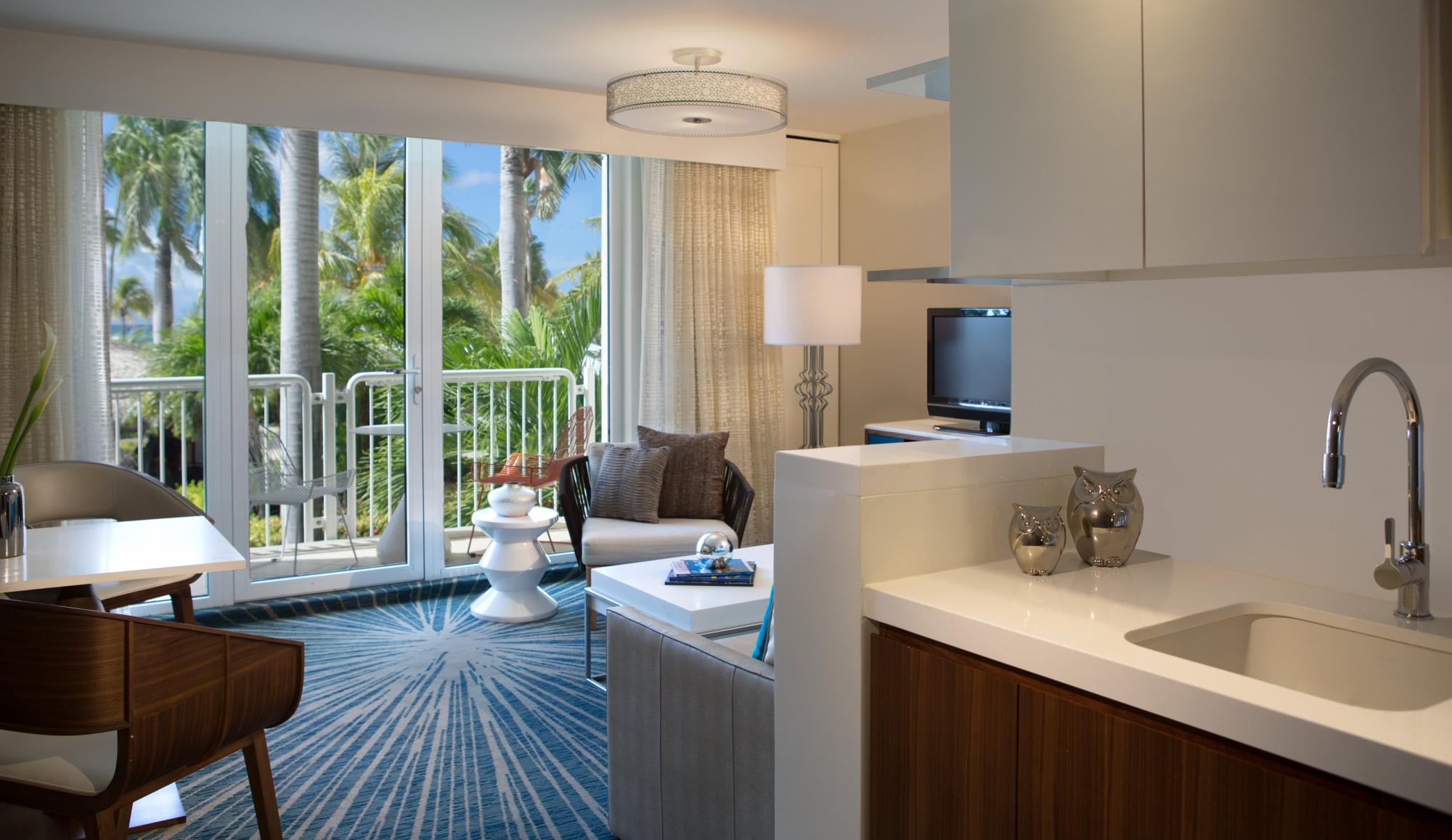 Ocean Suites Living Room