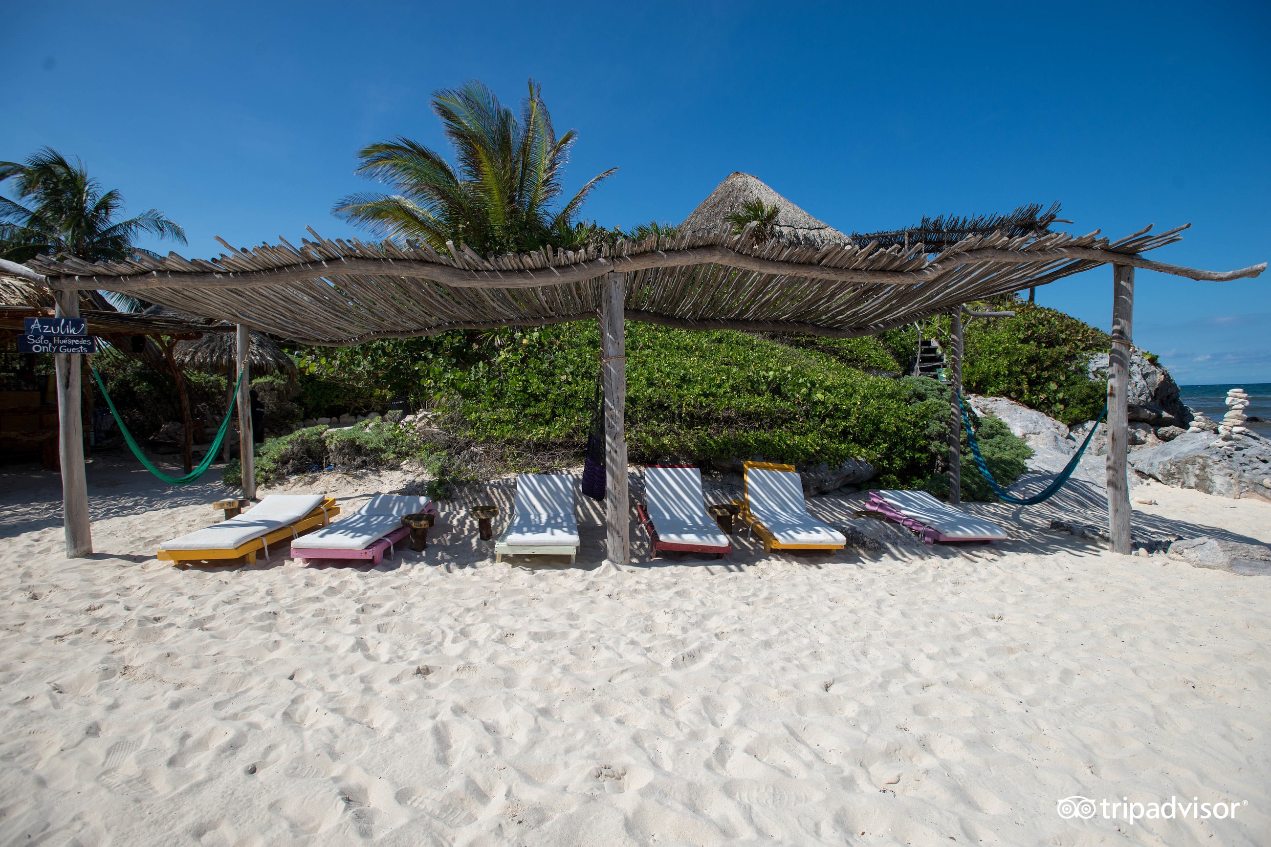 Beach at the Azulik
