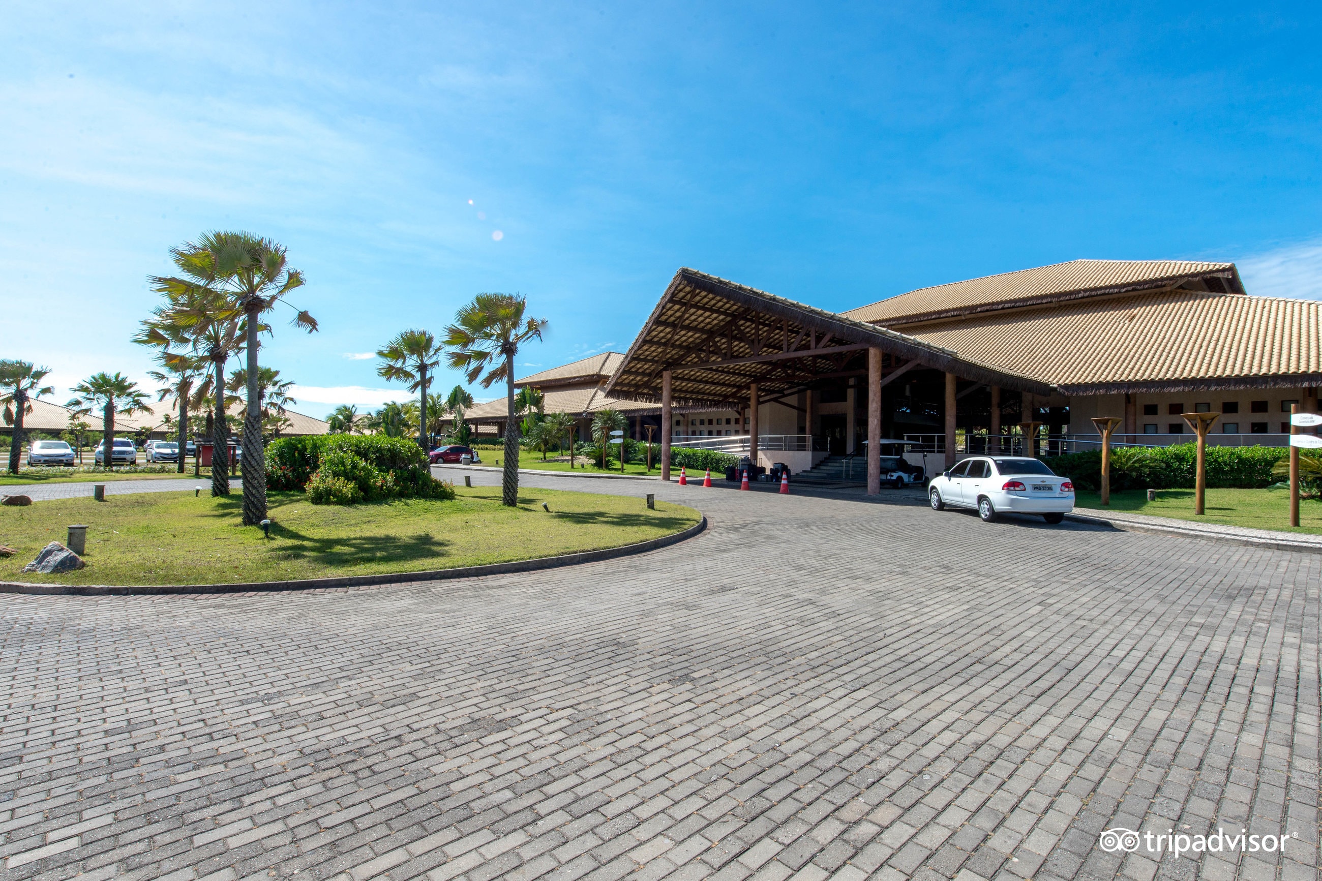Entrance at the Vila Galé Cumbuco