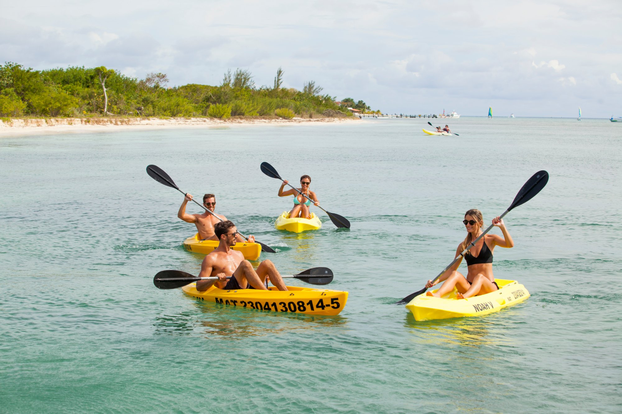 Non-motorized water sports