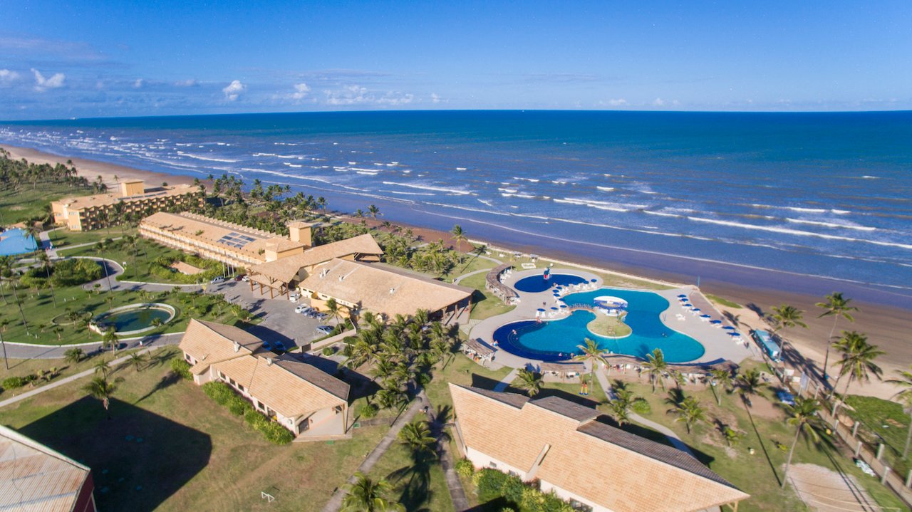 Vista aérea do Makai Resort