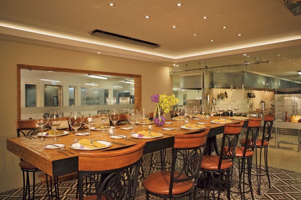 The Chef Table Open Kitchen - enquire Concierge about this dining option, by reservation only.
