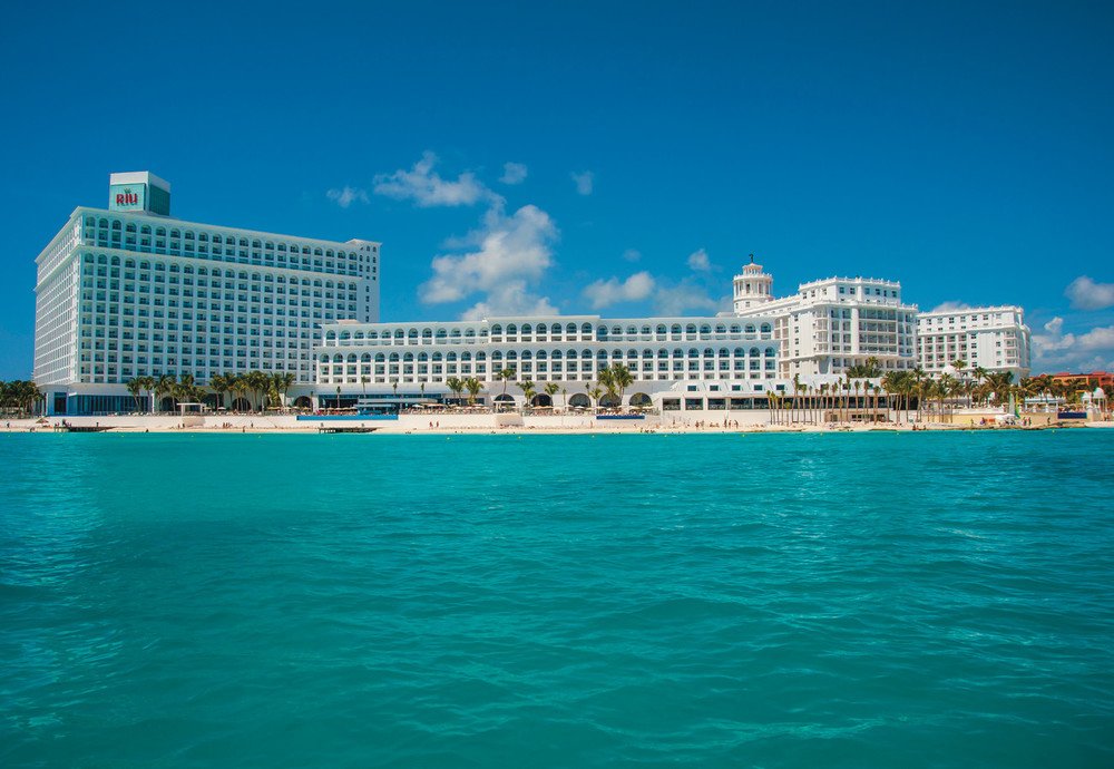 Hotel view from de sea