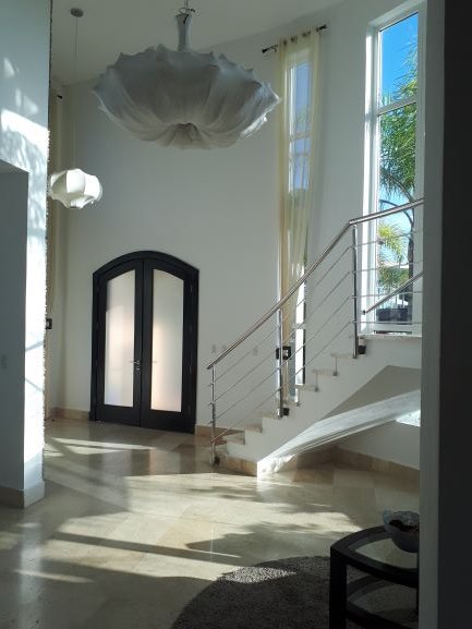 The front foyer in our Villa!