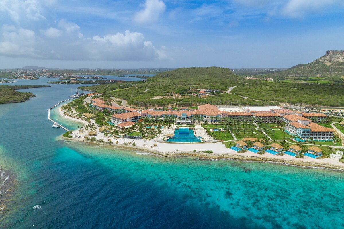 Sandals Royal Curaçao Resort Aerial