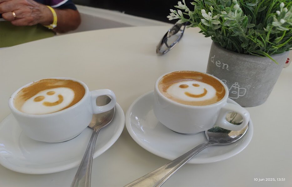 ¡Los cafés más ricos del mundo! ¡Gracias Sara!!!