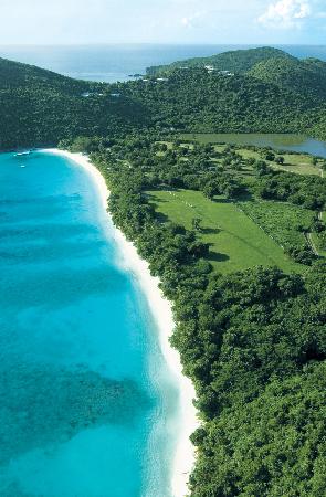 Aerial of White Bay Beach